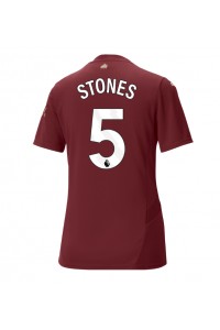 Manchester City John Stones #5 Fotballdrakt Tredje Klær Dame 2024-25 Korte ermer